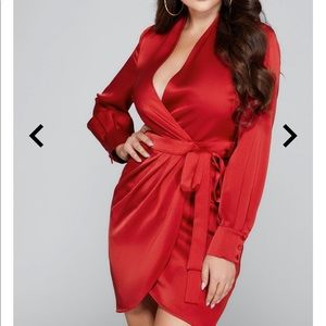 MOONLIGHT WRAP DRESS